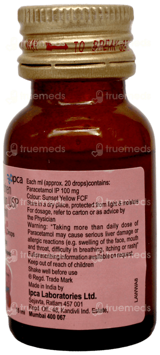 Pacimol Oral Drops 15ml